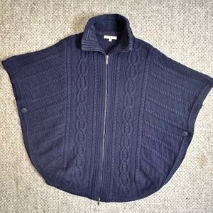 The cashmere project - zip pull over / poncho - Womens OS